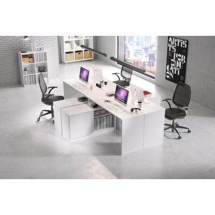 Psací stůl TUNGO 138x50 cm bílá