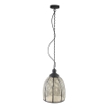 PTMD - Lustr na řetězu BAYU 1xE27/40W/230V pr. 29 cm