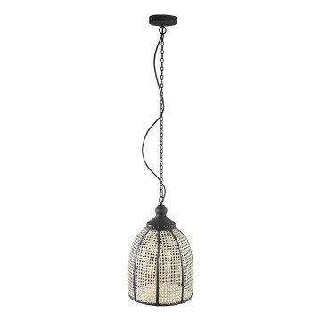 PTMD - Lustr na řetězu BAYU 1xE27/40W/230V pr. 29 cm