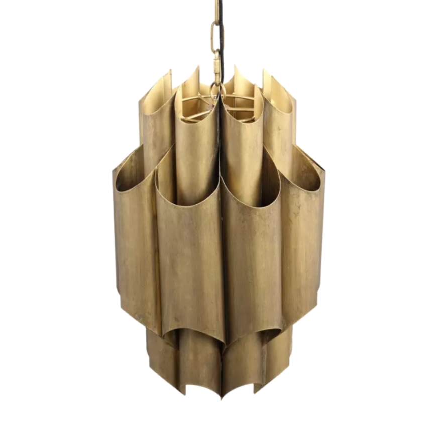 PTMD - Lustr na řetězu TERRIN 1xE27/40W/230V pr. 33 cm
