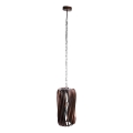 PTMD - Lustr na řetězu TESSA 1xE27/40W/230V pr. 27,5 cm