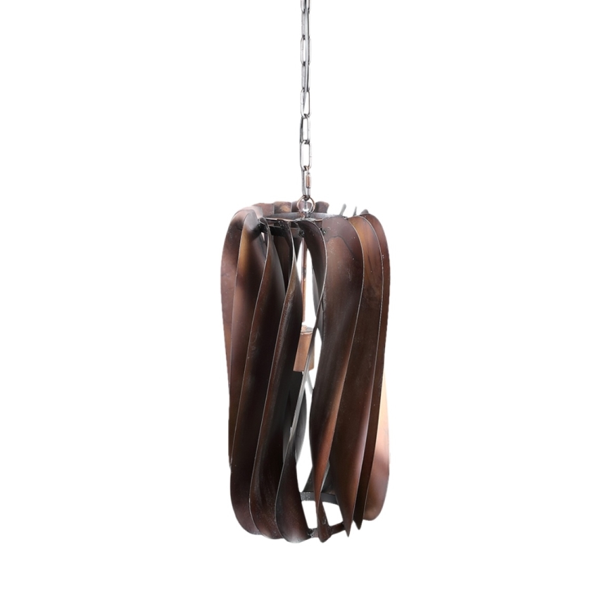 PTMD - Lustr na řetězu TESSA 1xE27/40W/230V pr. 27,5 cm