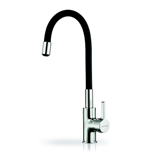 Pyramis 90919638 - Dřezová baterie s flexibilním ramínkem FLESSI černá