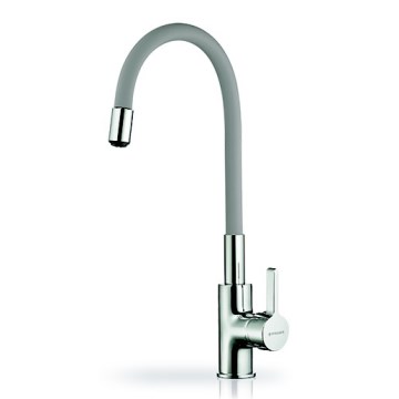 Pyramis 90938001 - Dřezová baterie s flexibilním ramínkem FLESSI šedá
