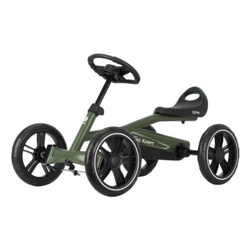 QPlay - Dětská čtyřkolka GO KART zelená