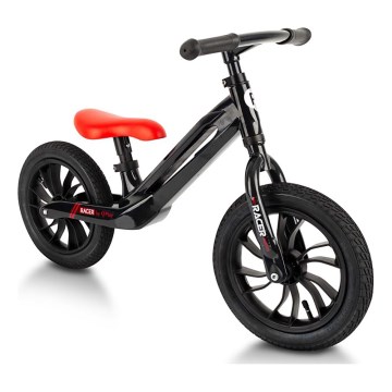 QPlay - Odrážedlo RACER AIR černá/červená