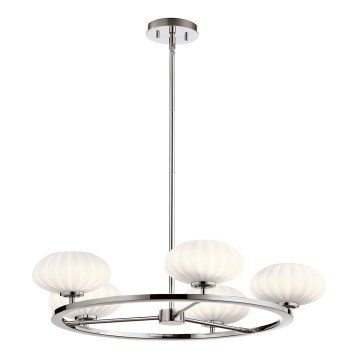 Quintiesse - LED Koupelnový lustr na tyči PIM 5xG9/3W/230V pr. 71,1 cm IP44 lesklý chrom