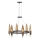 Quintiesse - Lustr na lanku WILLOW 6xE14/40W/230V pr. 61 cm zlatá/černá