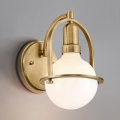 Quintiesse - Nástěnná lampa SOMERSET 1xE27/60W/230V zlatá