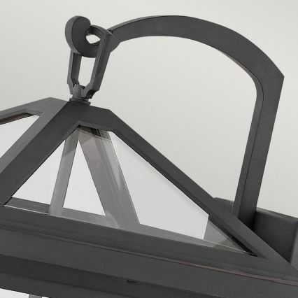 Quintiesse - Venkovní nástěnná lampa ALFORD L 3xE14/40W/230V IP44 černá