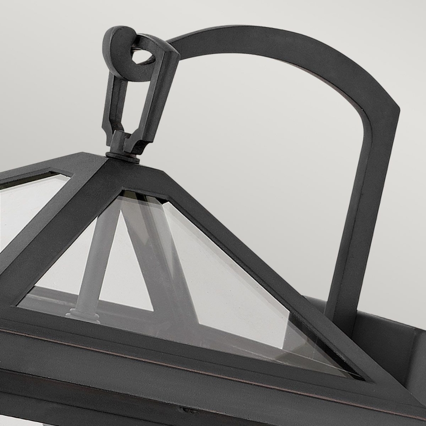 Quintiesse - Venkovní nástěnná lampa ALFORD M 2xE14/40W/230V IP44 černá