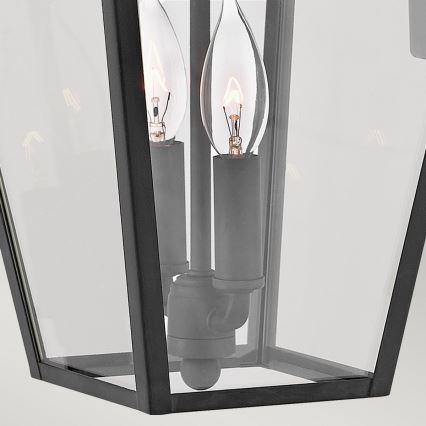 Quintiesse - Venkovní nástěnná lampa ALFORD M 2xE14/40W/230V IP44 černá