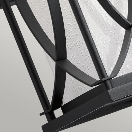 Quintiesse - Venkovní nástěnné svítidlo ASHBERN M 1xE27/60W/230V IP44 černá