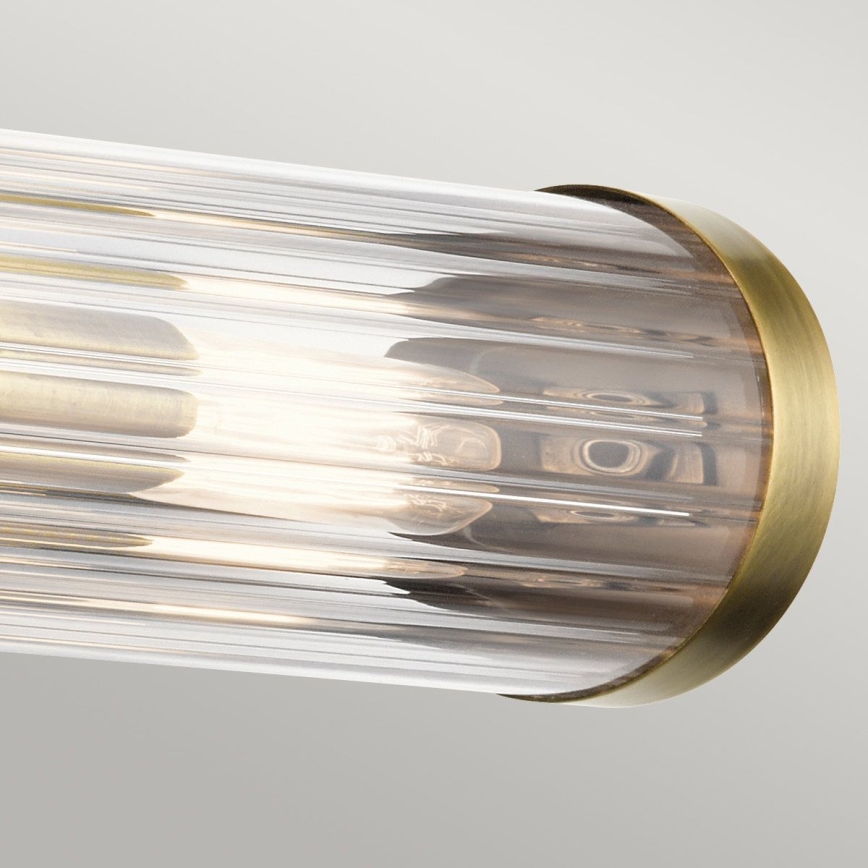 Quintiesse - Koupelnové nástěnné svítidlo AZORES 2xE14/40W/230V IP44 zlatá