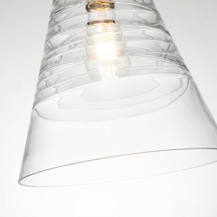 Quintiesse - Lustr na řetězu ELMORE 1xE27/60W/230V zlatá