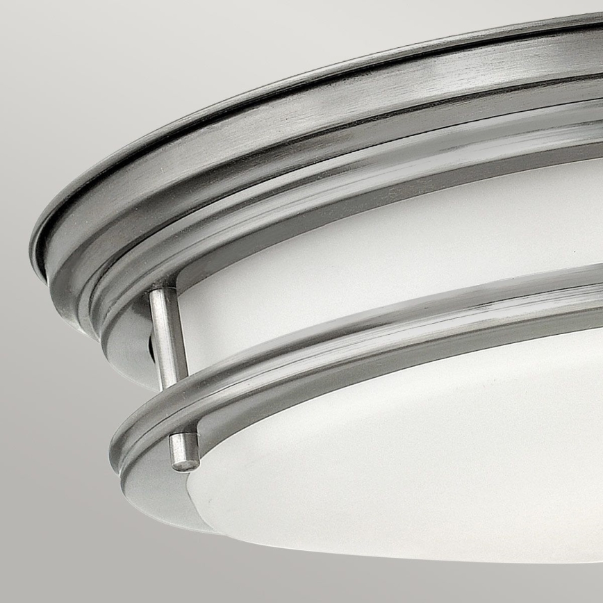 Quintiesse - Venkovní stropní svítidlo HADRIAN 2xE27/40W/230V pr. 30,5 cm IP44 matný chrom