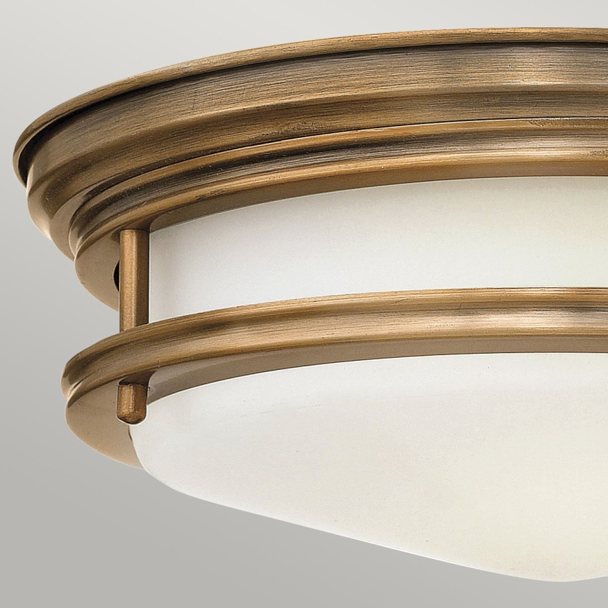 Quintiesse - Venkovní stropní svítidlo HADRIAN 2xE27/40W/230V pr. 30,5 cm IP44 bronzová