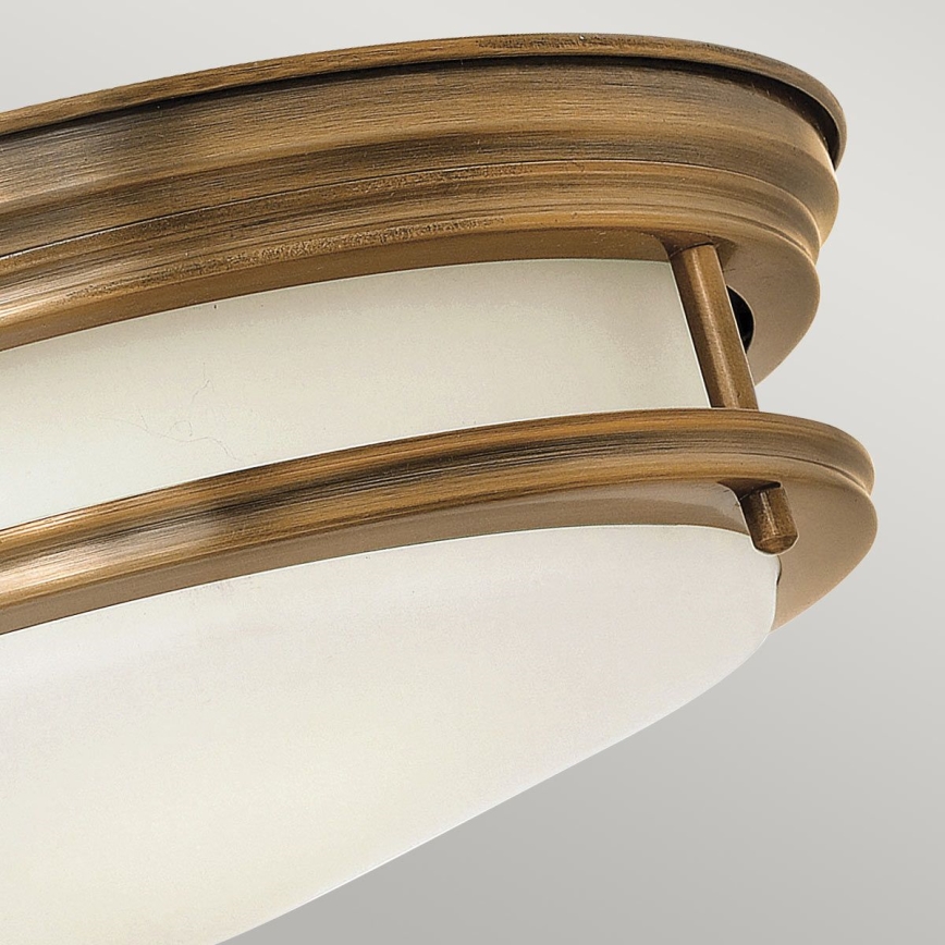 Quintiesse - Venkovní stropní svítidlo HADRIAN 2xE27/40W/230V pr. 30,5 cm IP44 bronzová