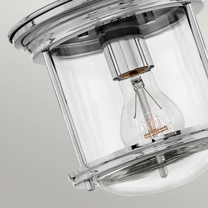 Quintiesse - Venkovní stropní svítidlo HADRIAN 1xE27/60W/230V pr. 16,8 cm IP44