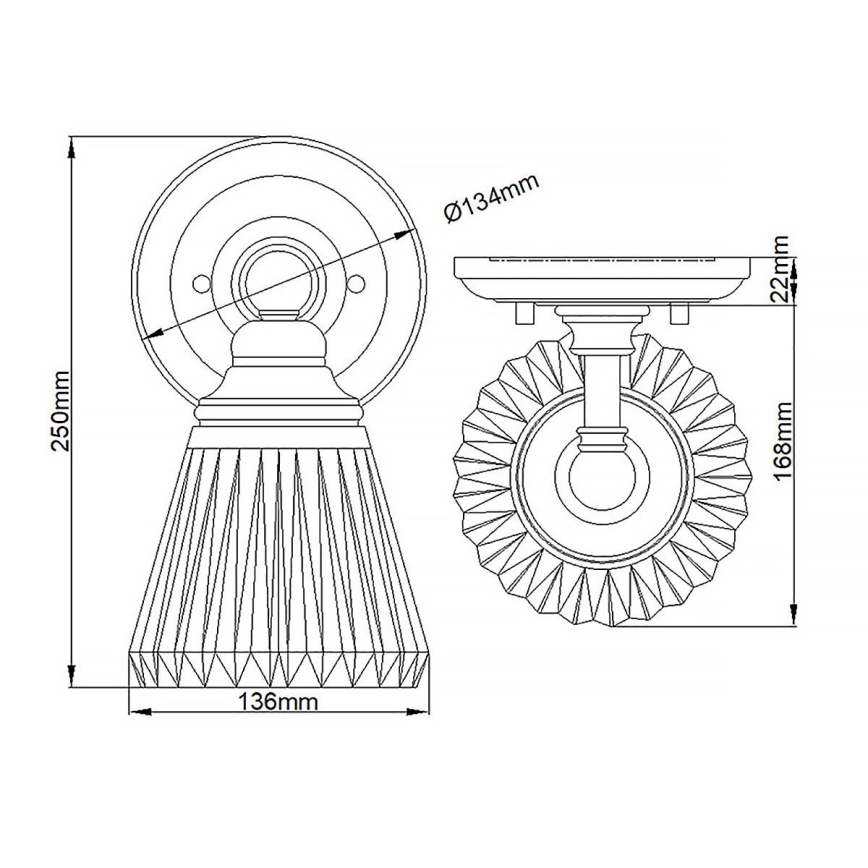 Quintiesse - LED Koupelnová nástěnná lampa KEYNES 1xG9/3W/230V IP44 lesklý chrom