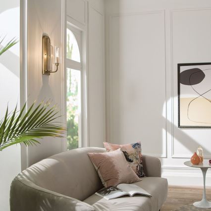 Quintiesse - Nástěnné svítidlo KIMROSE 1xE14/40W/230V zlatá