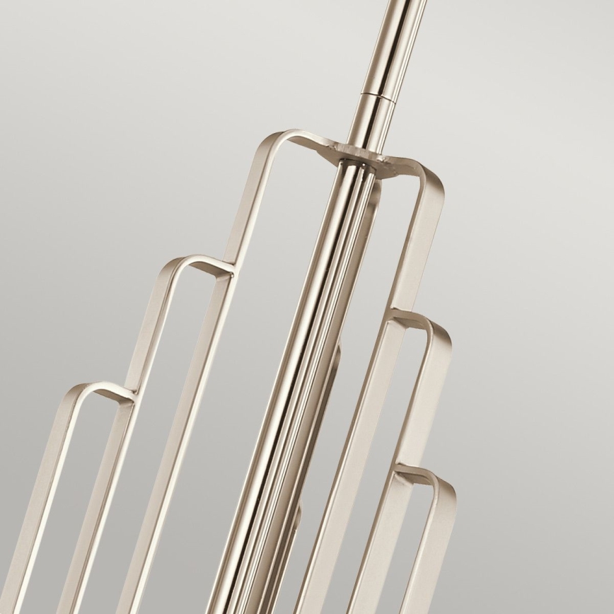 Quintiesse - Lustr na tyči KIMROSE 6xE14/40W/230V pr. 68,6 cm lesklý chrom