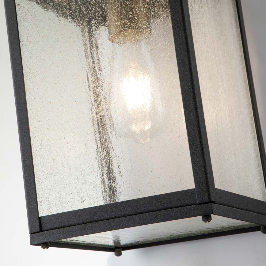 Quintiesse - Venkovní nástěnná lampa LAHDEN M 1xE27/60W/230V IP44 černá/zlatá
