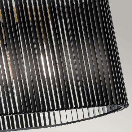 Quintiesse - Lustr na tyči LINARA 5xE27/60W/230V černá/zlatá