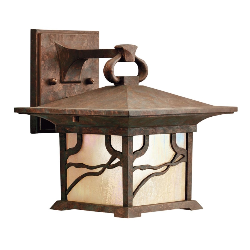 Quintiesse - Venkovní nástěnná lampa MORRIS M 1xE27/60W/230V IP44 bronzová