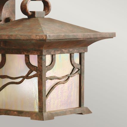 Quintiesse - Venkovní nástěnná lampa MORRIS S 1xE27/60W/230V IP44 bronzová