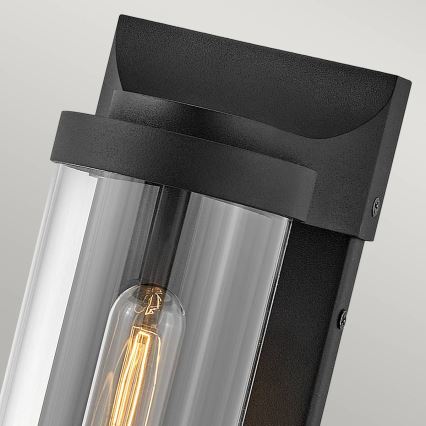 Quintiesse - Venkovní nástěnné svítidlo PEARSON M 1xE27/60W/230V IP44 černá