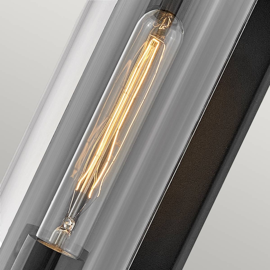 Quintiesse - Venkovní nástěnné svítidlo PEARSON M 1xE27/60W/230V IP44 černá