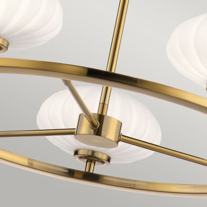 Quintiesse - LED Koupelnový lustr na tyči PIM 5xG9/3W/230V pr. 71,1 cm IP44 zlatá