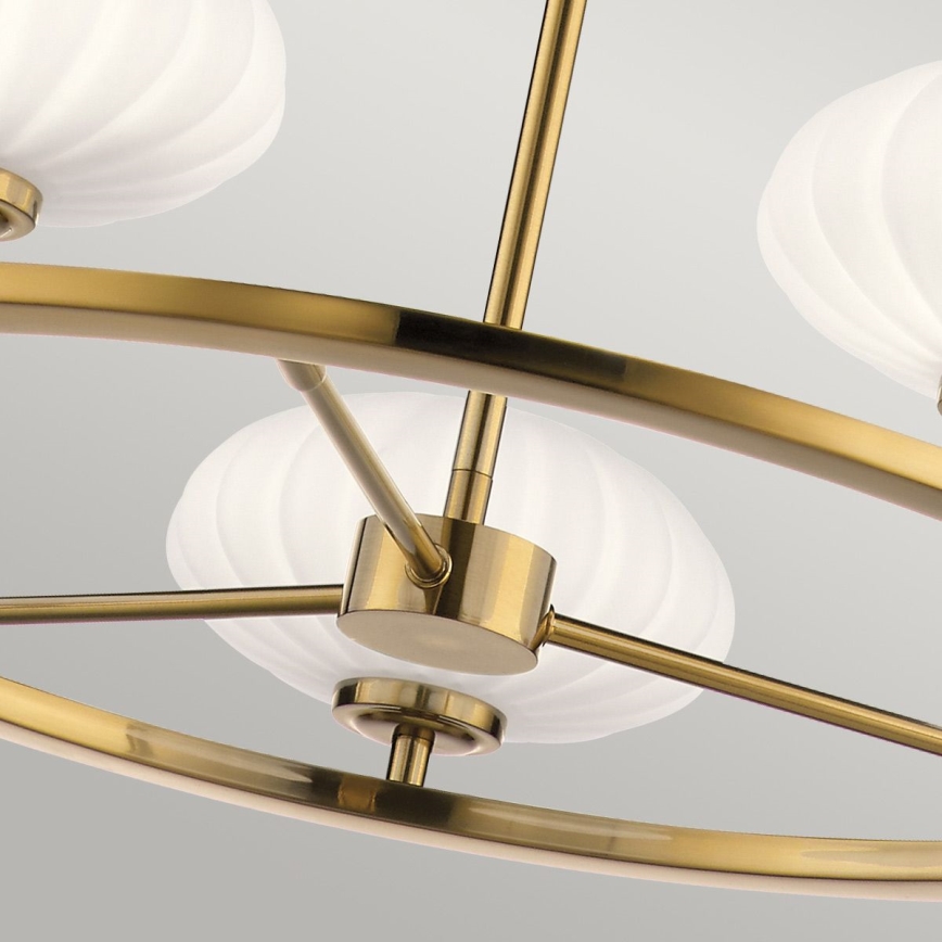 Quintiesse - LED Koupelnový lustr na tyči PIM 5xG9/3W/230V pr. 71,1 cm IP44 zlatá