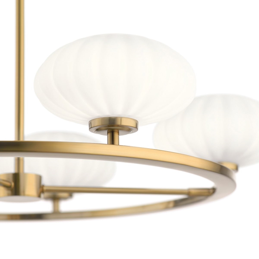 Quintiesse - LED Koupelnový lustr na tyči PIM 5xG9/3W/230V pr. 71,1 cm IP44 zlatá