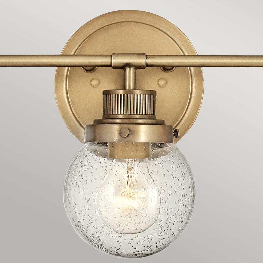 Quintiesse - Koupelnové nástěnné svítidlo POPPY 3xE27/60W/230V IP44 zlatá