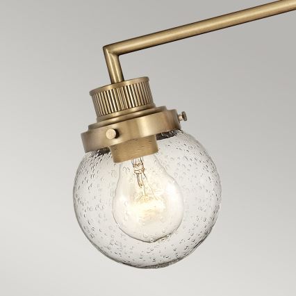 Quintiesse - Koupelnové nástěnné svítidlo POPPY 3xE27/60W/230V IP44 zlatá