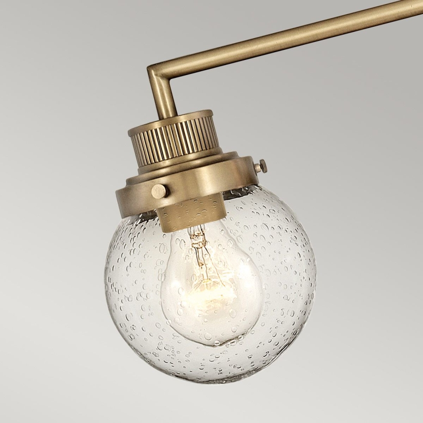 Quintiesse - Koupelnové nástěnné svítidlo POPPY 3xE27/60W/230V IP44 zlatá