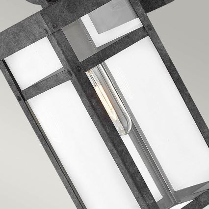 Quintiesse - Venkovní nástěnná lampa PORTER M 1xE27/60W/230V IP44 černá