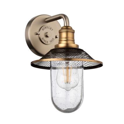 Quintiesse - Koupelnové nástěnné svítidlo RIGBY 1xE27/40W/230V IP44 bronzová