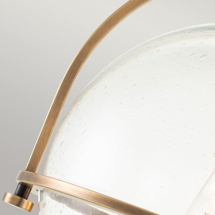 Quintiesse - Stropní svítidlo SOMERSET 1xE27/60W/230V pr. 28,2 cm zlatá