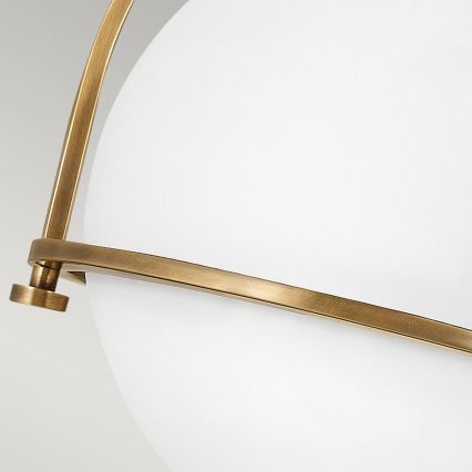Quintiesse - Stropní svítidlo SOMERSET 1xE27/60W/230V pr. 28,2 cm zlatá