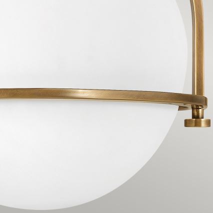 Quintiesse - Stropní svítidlo SOMERSET 1xE27/60W/230V pr. 28,2 cm zlatá