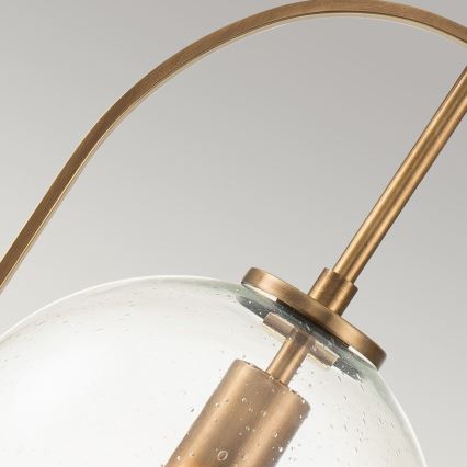 Quintiesse - Lustr na tyči SOMERSET 1xE27/60W/230V pr. 28,9 cm bronzová