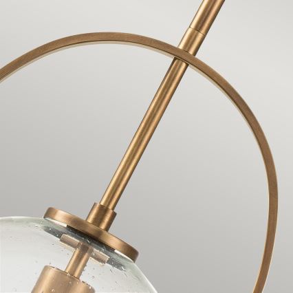 Quintiesse - Lustr na tyči SOMERSET 1xE27/60W/230V pr. 28,9 cm bronzová