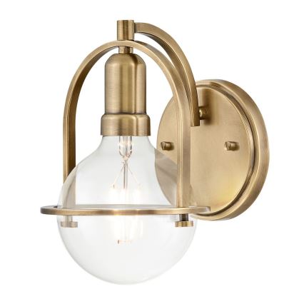 Quintiesse - Nástěnná lampa SOMERSET 1xE27/60W/230V zlatá