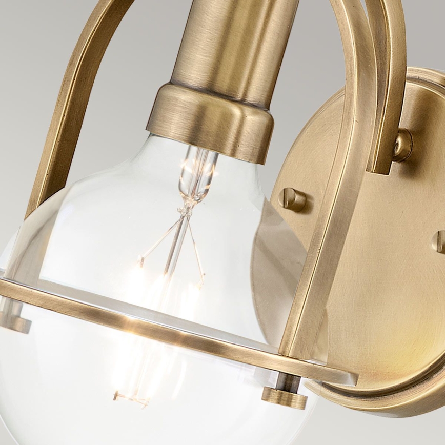 Quintiesse - Nástěnná lampa SOMERSET 1xE27/60W/230V zlatá