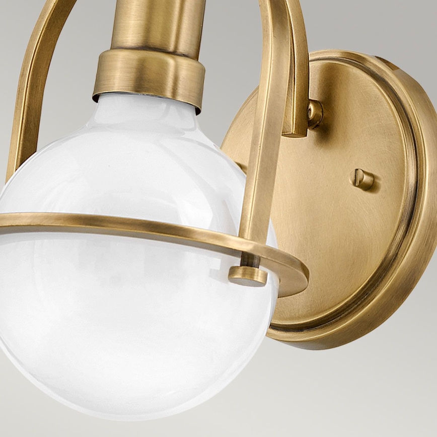 Quintiesse - Nástěnná lampa SOMERSET 1xE27/60W/230V zlatá