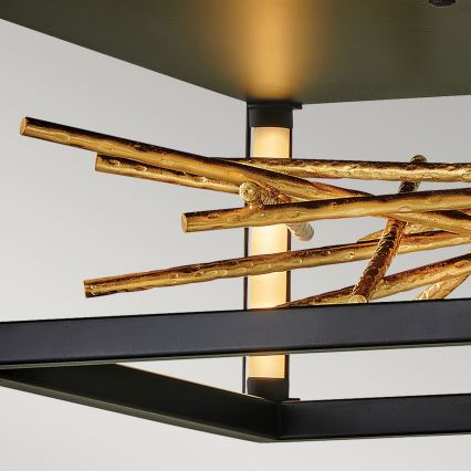 Quintiesse - LED Stropní svítidlo STYX LED/8W/230V černá/zlatá