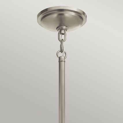 Quintiesse - Lustr na tyči TOLLIS 1xE27/40W/230V pr. 40,8 cm matný chrom
